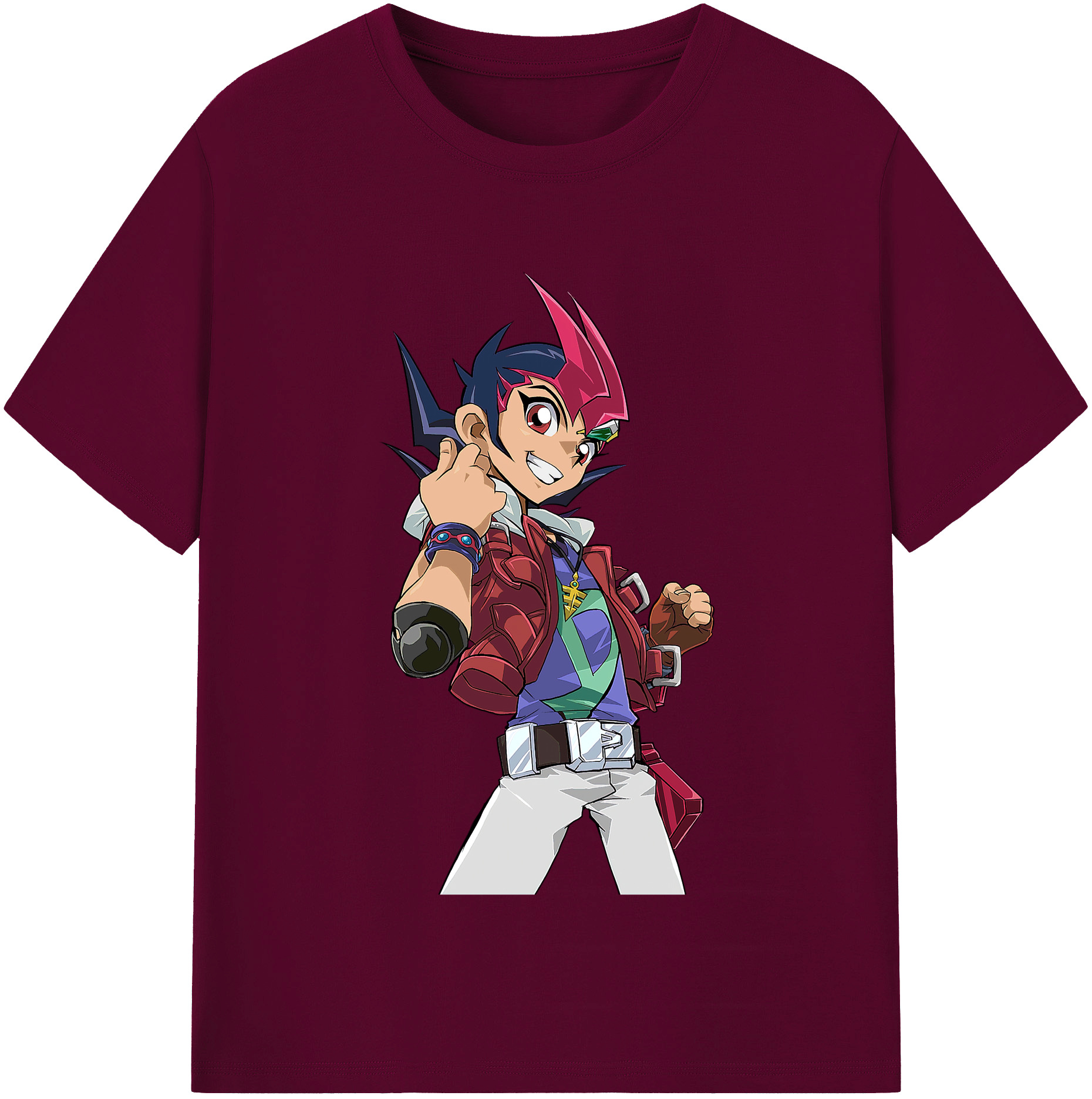 （画像用） 遊☆戯☆王 Yu-Gi-Oh! レディースカジュアルプリントTシャツ（綿100％）